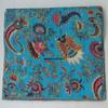 Multicolor Handmade Crown Mukut Print Kantha Quilting Kantha Blanket Bed Cover King Kantha Bedspread Bohemian Bedding Cotton Kantha with 2 Pillow Cover (Turquoise 1, 108X108inch with 2 Pillow Cover) view 4