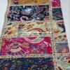 Handmade Crown Mukut Print Kantha Quilting Kantha Blanket Bed Cover King Kantha Bedspread Bohemian Bedding Cotton Kantha With 2 pillow Cover (Multi Patch Less, 108X108inch With 2 pillow Cover) view 3