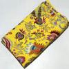 Multicolor Handmade Crown Mukut Print Kantha Quilting Kantha Blanket Bed Cover King Kantha Bedspread Bohemian Bedding Cotton Kantha with 2 Pillow Cover (Yellow, 108X108inch with 2 Pillow Cover) view 3
