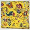 Multicolor Handmade Crown Mukut Print Kantha Quilting Kantha Blanket Bed Cover King Kantha Bedspread Bohemian Bedding Cotton Kantha with 2 Pillow Cover (Yellow, 108X108inch with 2 Pillow Cover) view 4