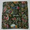 Multicolor Handmade Crown Mukut Print Kantha Quilting Kantha Blanket Bed Cover King Kantha Bedspread Bohemian Bedding Cotton Kantha with 2 Pillow Cover (Green, 108X108inch with 2 Pillow Cover) view 1