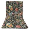 Multicolor Handmade Crown Mukut Print Kantha Quilting Kantha Blanket Bed Cover King Kantha Bedspread Bohemian Bedding Cotton Kantha with 2 Pillow Cover (Black, 108X108inch with 2 Pillow Cover) view 1