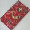 Multicolor Handmade Crown Mukut Print Kantha Quilting Kantha Blanket Bed Cover King Kantha Bedspread Bohemian Bedding Cotton Kantha with 2 Pillow Cover (Red, 108X108inch with 2 Pillow Cover) view 3
