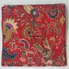 Multicolor Handmade Crown Mukut Print Kantha Quilting Kantha Blanket Bed Cover King Kantha Bedspread Bohemian Bedding Cotton Kantha with 2 Pillow Cover (Red, 108X108inch with 2 Pillow Cover) view 4