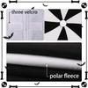 Sofevaim Black and White Tree Skirt, 36'' Lollipop Halloween Christmas Decoration Tree Ornaments, Valentine's Day Tree Mat for New Year Spring Easter Holiday Party Decor view 3