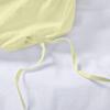 100% Organic Cotton Edge Ruffle Duvet Cover Set with Zipper Closure and Corner Ties, Oversized King Size Ivory Solid, 600 TC Ultra Soft Luxury 1 Duvet Cover with 4 Pillow Protector (5 PC) view 4