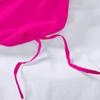 100% Organic Cotton Edge Ruffle Duvet Cover Set with Zipper Closure and Corner Ties, Cal-King/King Size Hot Pink Solid, 600 TC Ultra Soft Luxury 1 Duvet Cover with 4 Pillow Protector (5 PC) view 4