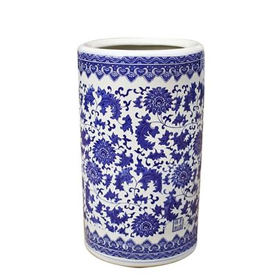 LXDZXY Umbrella Stands,Umbrella Stand - Porcelain Indoor Entryway, Home Front Door Umbrellas Holder for Canes Walking Sticks, 40 X 24Cm,Style-3