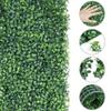 Eeneme Artificial Plant Fence, Simulation Lawn Panels, Artificial Trellis Screening, Faux Boxwood Mats, 40 * 60cm Greenery Wall Backdrop for Home Outdoor Garden Privacy (6pcs) view 2