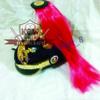 German Leather Pickelhaube Helmet with Red PlumWWI-II Repro Prussian Wearable-DF1 view 3