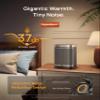DREO Space Heater, 1500W Portable Electric Heaters for Indoor Use, PTC Ceramic Heater for Office with Remote, Thermostat, 70Oscillation, 12H Timer, 5 Modes, Safe Quiet Room Heater for Bedroom view 4