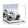 Better Display Cases Acrylic Versatile Display Case Display Case - Medium Square Box with Mirror Case, White Risers and White Base 15.25" x 12" x 9" (V13/A082) view 2