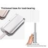 Drop-Down Wardrobe Hanging Rail, Adjustable Wall-Mounted Wardrobe Slide Rail Soft Reset, Adjustable Wardrobe Pull Rod Wardrobe Lifter Storage Rack, Load-Bearing 35kg (Size : 660-890mm) view 3
