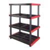 CX Craftsman 4-Tier Highly Durable Storage Rack, 4 Shleves That Support up to 200lbs/shelf, Organization and Storage, Weather-Resistant Design, Easy Assembly, American Made (55H x 40W x 24D) view 1