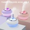 HKTOPCNE Mini Humidifier, Cute Humidifier for Bedroom, Car Humidifier, 2 Mist Settings, 7 Colors Light, Auto Shut-Off, Quiet Operation, Personal Desktop Humidifiers for Offices, Babies Nurseries view 2