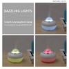 HKTOPCNE Mini Humidifier, Cute Humidifier for Bedroom, Car Humidifier, 2 Mist Settings, 7 Colors Light, Auto Shut-Off, Quiet Operation, Personal Desktop Humidifiers for Offices, Babies Nurseries view 4