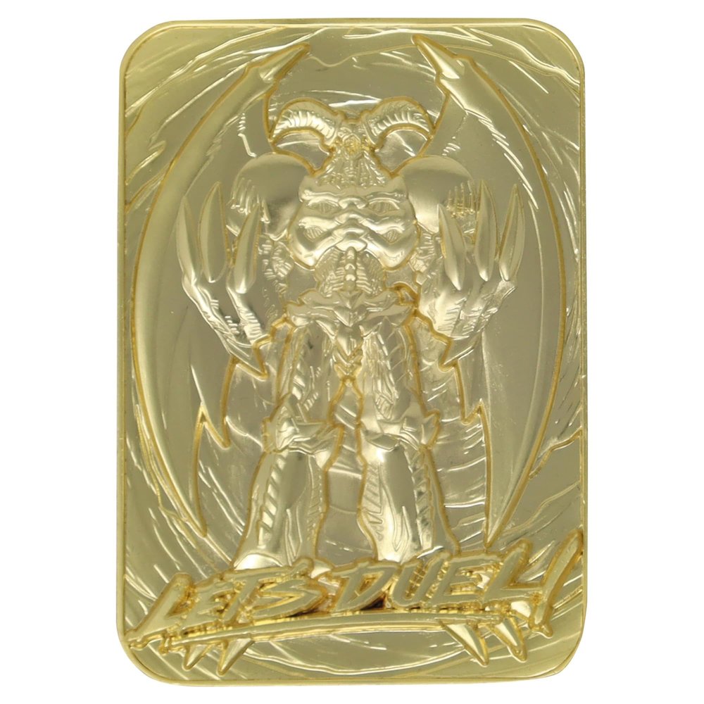 Fanattik Yu-Gi-Oh! Limited Edition 24K Gold Plated Collectible - Summoned Skull