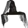 Amscan Haunted Deluxe Witch Hat - Premium Black Halloween Accessory For Costumes, Perfect For Parties & Themed Events - 1 Pc view 1