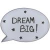 12" LED Lighted Thought Cloud Dry Erase White Board view 1