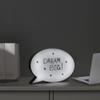 12" LED Lighted Thought Cloud Dry Erase White Board view 2