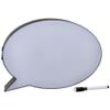 12" LED Lighted Thought Cloud Dry Erase White Board view 3