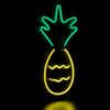 Northlight Pineapple LED Neon Style Wall Sign, 16", Yellow and Green view 4