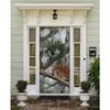 36" x 80" Green and Gray Nature Front Door Banner view 2