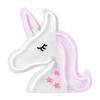 13" White and Pink LED Neon Style Unicorn Wall Sign view 1