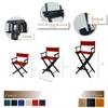 American Trails Extra-Wide Premium Directors Chair 18" H Classic Height Black Frame Red Canvas view 3