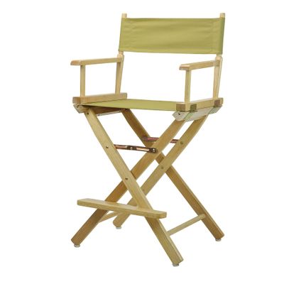 24" Director's Chair Natural Frame-Olive Canvas