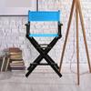 24" Director's Chair Black Frame-Turquoise Canvas view 2