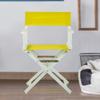 18" Director's Chair White Frame-Yellow Canvas view 2