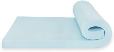 JUNELILY California King Mattress Toper with Gel-Infused Techonology, 2.5 Inches Thick Cooling Mattress Pad
