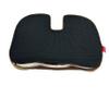 Bookishbunny Lumbar Back Cushion and Non Slip Seat Cushion (Brown, Seat Cushion) view 2