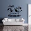 Life Quote Ladybug Ladybugs Lady Bug Bugs Cute Animal Insect Vinyl Design Wall Sticker Art Decal Boy Girl Kid Room Bedroom Nursery Kinder Playroom Home Decor Stickers Decoration Size (18x20 inch) view 2
