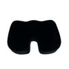 Bookishbunny Lumbar Back Cushion and Non Slip Seat Cushion (Black, Seat Cushion) view 2