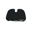 Bookishbunny Lumbar Back Cushion and Non Slip Seat Cushion (Black, Seat Cushion) view 3