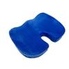 Bookishbunny Lumbar Back Cushion and Non Slip Seat Cushion (Blue, Seat Cushion) view 1