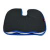Bookishbunny Lumbar Back Cushion and Non Slip Seat Cushion (Blue, Seat Cushion) view 2