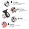 Cabilock 2pcs Whistling Kettle Flute Nozzles Kettle Accessories for Easy Installation Loud Whistle Sound Suitable for Kitchen Gadgets view 3