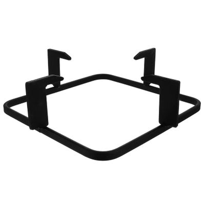 Uonlytech Gas Stove Burner Covers Cast Iron Wok Support Ring, 20. 7cm Square Gas Burner Rack Stove Trivets Cooktop Range Pan Holder Stand Stove Rack for Kitchen Camping Gas Cooker Cast Iron Wok