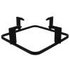 Uonlytech Gas Stove Burner Covers Cast Iron Wok Support Ring, 20. 7cm Square Gas Burner Rack Stove Trivets Cooktop Range Pan Holder Stand Stove Rack for Kitchen Camping Gas Cooker Cast Iron Wok view 1