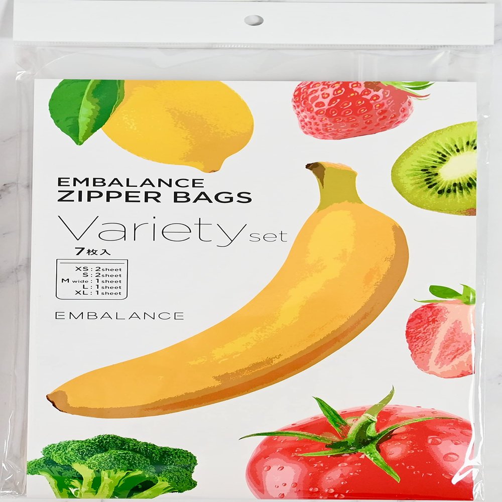 Wilmax EMBALANCE Zipper Bag Variety Set, Set of 7 T12182