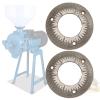 TBVECHI Grinding Plate for 150 Model Dry Grain Grinding Machine Milling Machine 2PCS view 1
