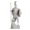 Ares Mars God War Zeus Son Roman Statue Alabaster 14.56 inches view 1
