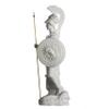 Athena with Owl Medusa Holding Shield Greek Goddess Alabaster Statue 14.56 Inches view 3