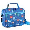 VASCHY Lunch Box Bag for Kids, Reusable Insulated Lunch Box Containers Coolers for Toddler Boys and Girls with Detachable Shoulder Strap for Daycare School Ocean Animals view 1
