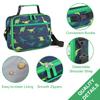 VASCHY Lunch Box Bag for Kids, Reusable Insulated Lunch Box Containers Coolers for Toddler Boys and Girls with Detachable Shoulder Strap for Daycare School Dinosaurs view 4