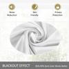 KEMCO Double Pinch Pleat Blackout Curtains 100% Polyester Thermal Insulated Room Darkening Window Panels (Baby Pink, 30 Inch Wide by 54 Inch Long- 1 Panel) view 3