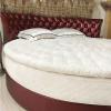 Wgreat Round Mattress Topper,Thick Cotton Pillow Cover Fluffy Down,Quilted Comfort Mattress Pad Soft Healthy Kids Floor Mat 100% Cotton Fill,White 5kg,D180cm(71inch) view 3
